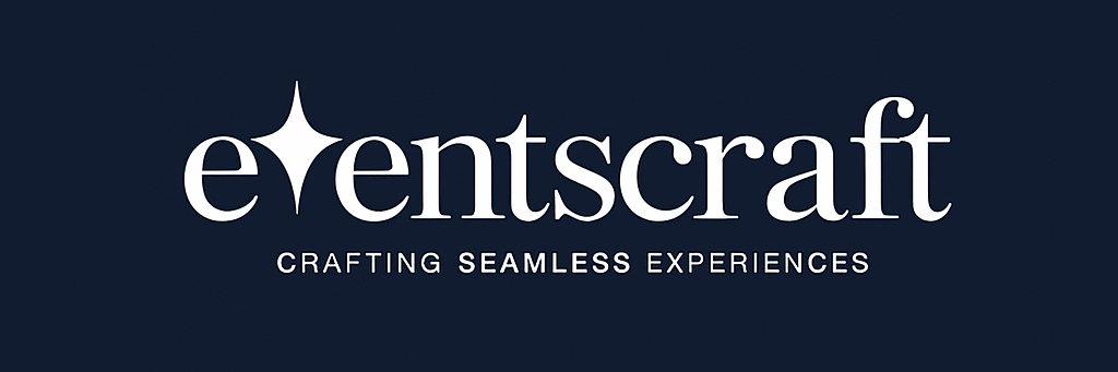 elegant eventscraft logo design